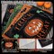 4Pcs Halloween Placemats Pumpkin Bat Black Cat Skeleton Table Mat(Colorful)